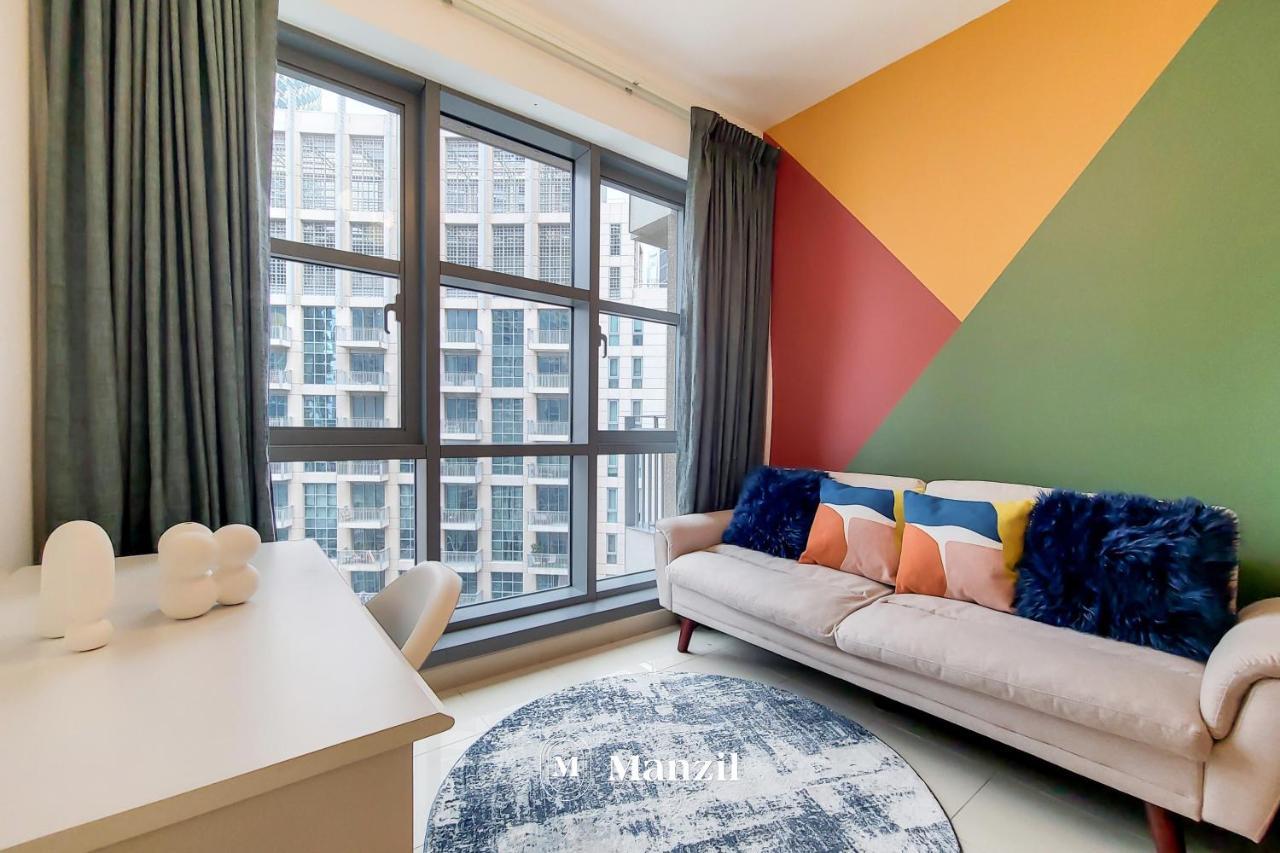 Manzil - Luxury 1Br Apartment In Downtown With Burj Khalifa View Next To Dubai Mall Luaran gambar